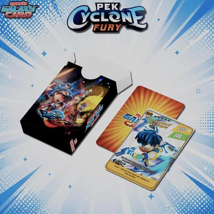 Pilihan - Boboiboy Monsta Galaxy Card Pek Cyclone Fury Premium