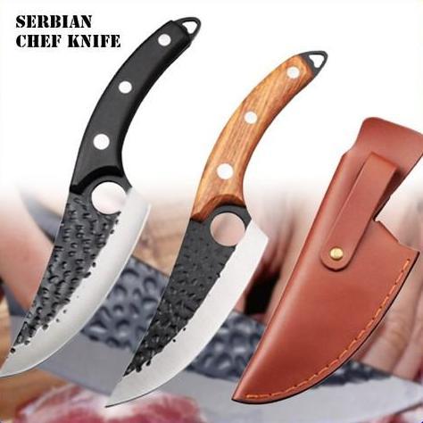 Terbaikproduk- Pisau Daging Super Tajam Carbon Pisau Dapur Baja Pisau Boning Fillet