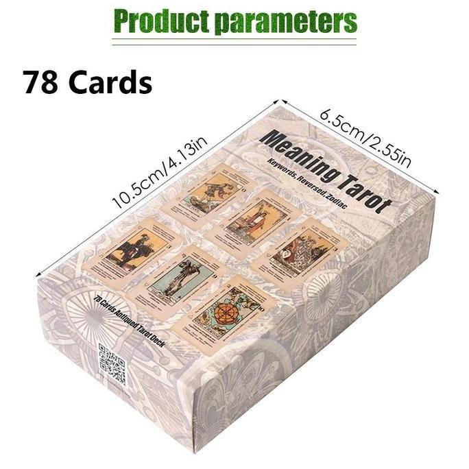 Pilihan - Arti Kartu Tarot Untuk Ramalan Misterius / Ramalan Tarot / Kartu Permainan Papan