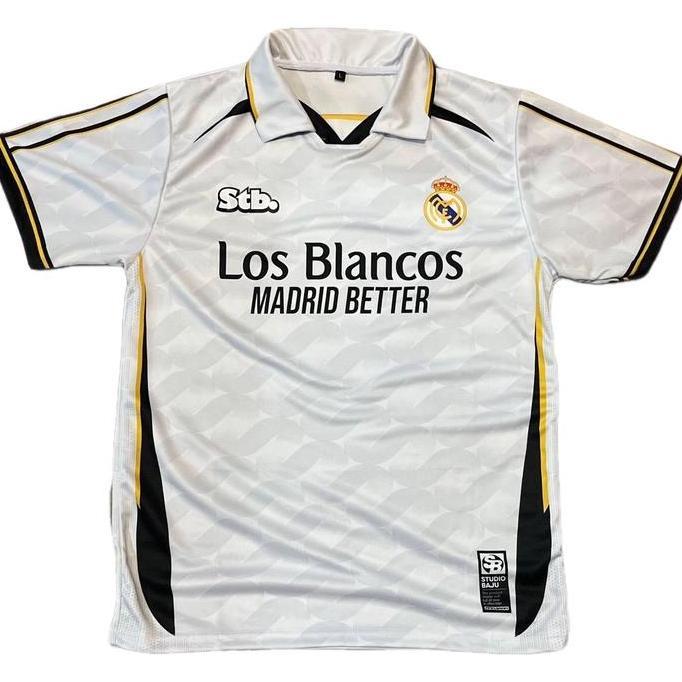 STB JERSEY FANTASY REAL MADRID VINTAGE/JERSEY CLASIC/JERSEY VINTAGE/JERSEY RETRO/JERSEY FANTASY