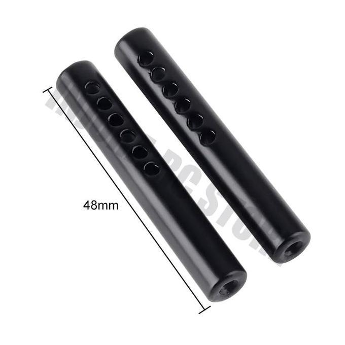 Pilihan - 2Pcs Bumper Mount Holder Penyangga Bumper Axial Scx10 Rc 1/10 Mn999