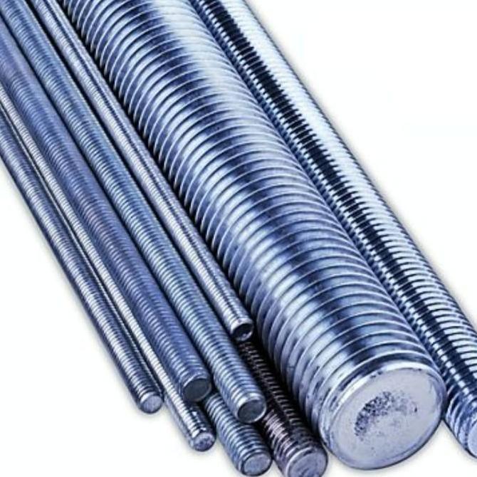 As drat Galvanis m 10 x 100 cm baut panjang ulir long drat Asdrat