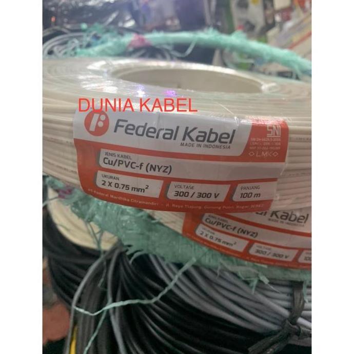 nielmarts- Kabel Twin Round / NYZ 2x0.75 2x0,75 Federal Diskon