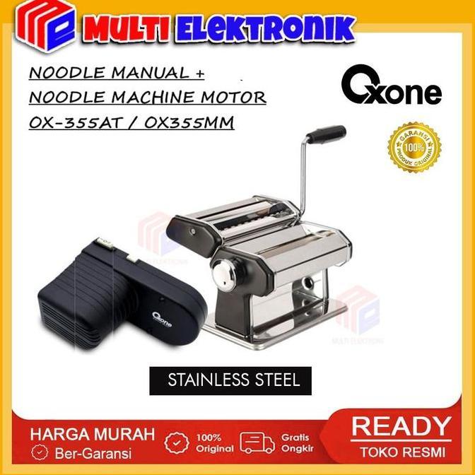 Promo Oxone Noodle Maker Manual / Oxone Noodle Machine Motor Pembuat Mie Oxone Ox355At / Ox355Am / O