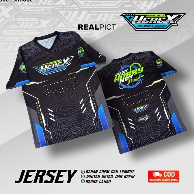 JERSEY SADULUR HEREX | KAOS RACING | JERSEY BALAP | KAOS HEREX JRH002