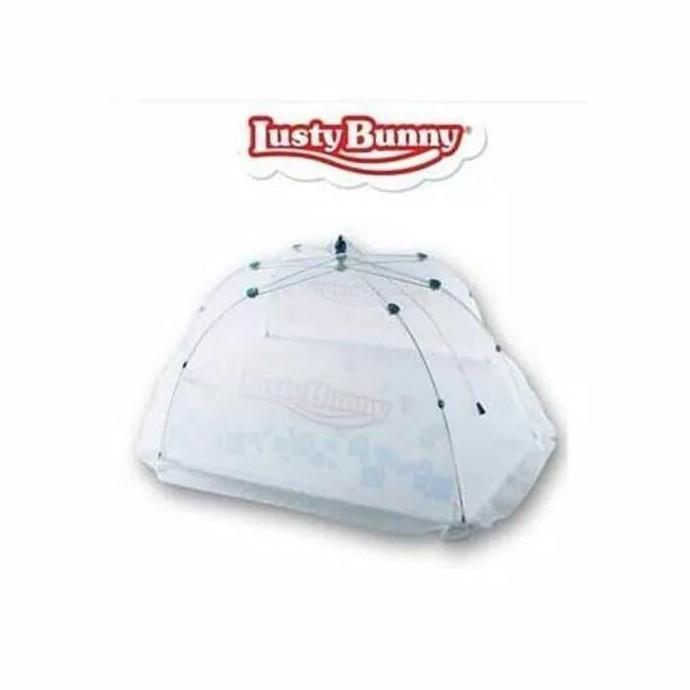 Lusty Bunny Kelambu Tarik Double Kawat | Kelambu Tidur Bayi Nyamuk Perlengkapan HI