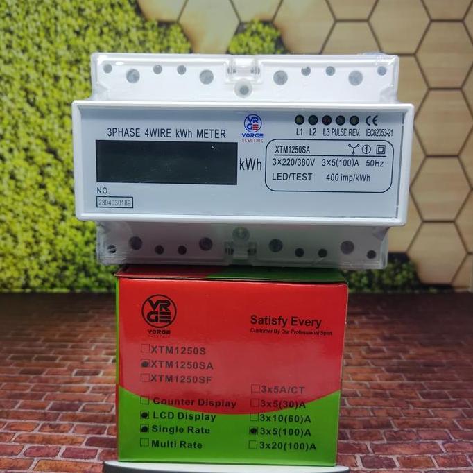 monicstar.id- KWH METER 3 PHASE DIGITAL/KWH METER 3PHASE DIGITAL FORT CT XTM1250SA garansi 1 tahun D