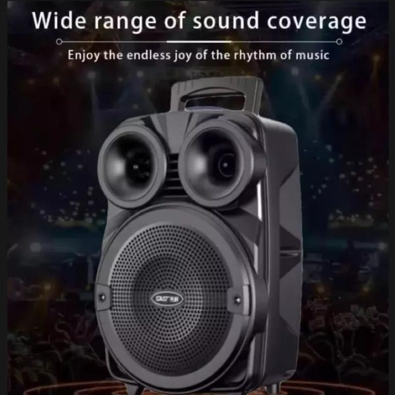 BEST DEALS SPEAKER BLUETOOTH KARAOKE UKURAN BESAR BONUS MIC EXTRA BASS SALON AKTIF JUMBO