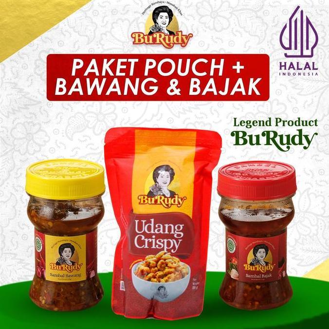 READY Paket Kecil Udang Pouch Khas Depot Bu Rudy Surabaya