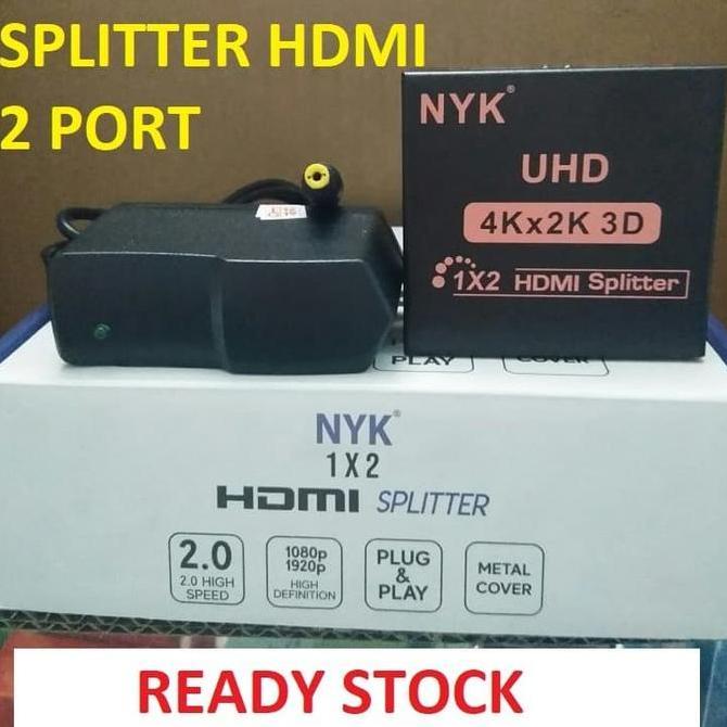 HARGA DISC - HDMI SPLITTER - Splitter HDMI 2 Port 2.0 High Speed - HDMI Switches
