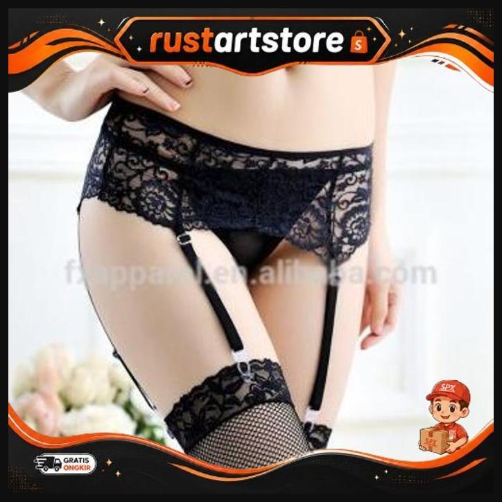 Gbm Garter Belt Maid Sexy Garterbelt Pelayan Lingerie Baju Tidur Cosplay Terkini