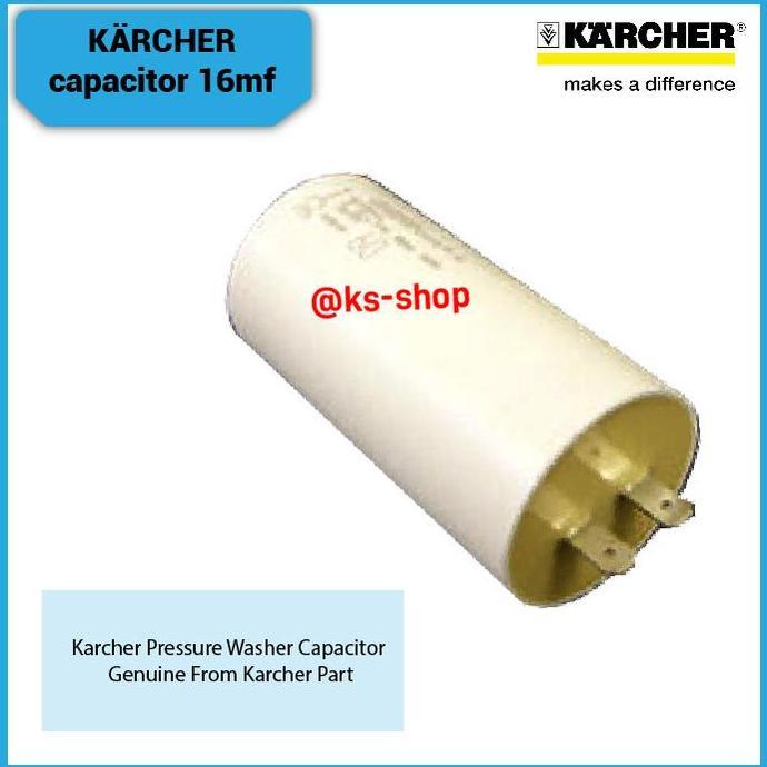 KARCHER SPARE PART CAPACITOR 16MF K2-K5 HEMAT