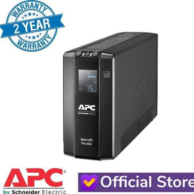 (Good) UPS APC BR650Mi APC Back-UPS Pro 650VA 390W AVR LCD