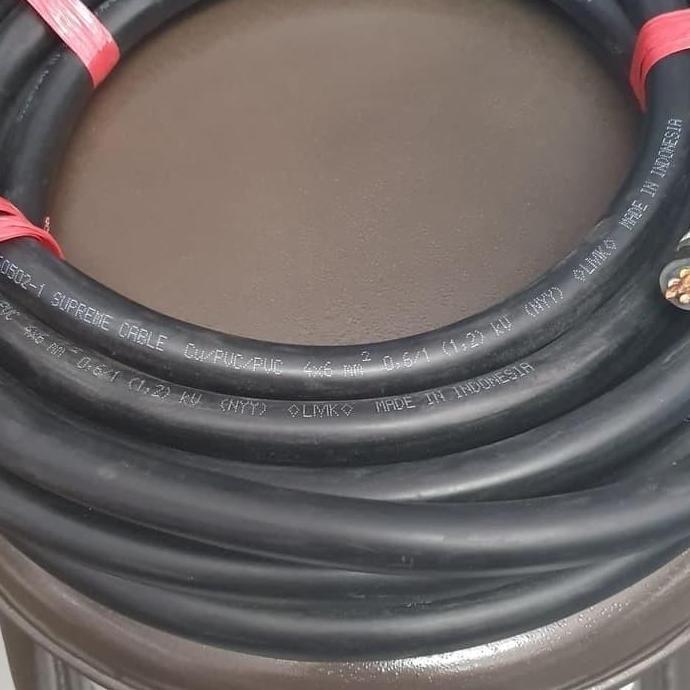 Kabel NYY 4x6 Supreme 100meter Kabel NYY 4x6mm Supreme 100meter