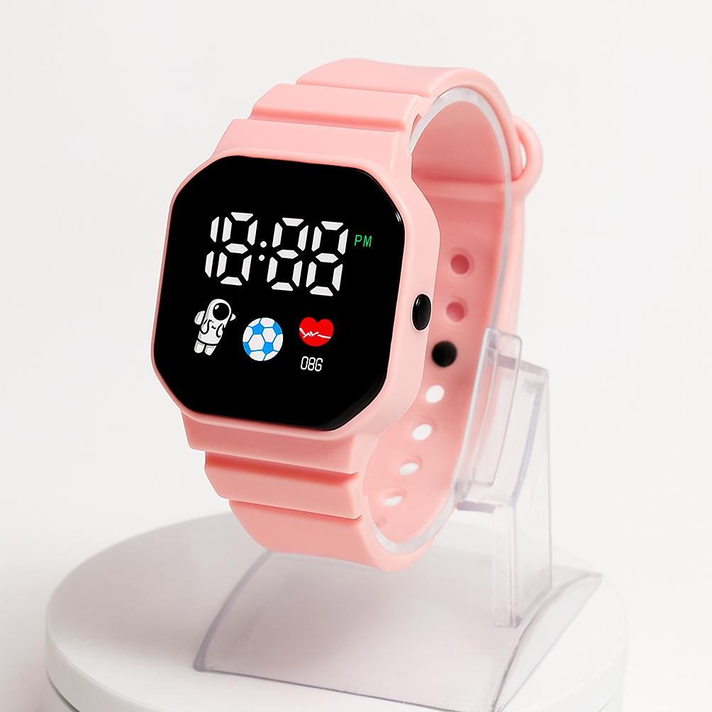 PROMO JAM TANGAN ANAK ANAK PEREMPUAN LED ASTRONOT ANTI AIR LUCU FASHION KOREA CEWEK 5 - 12 TAHUN