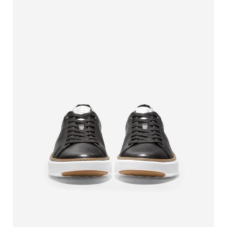 Cole Haan Man Grandpro Topspin Sneaker - Sepatu Pria (Hitam)