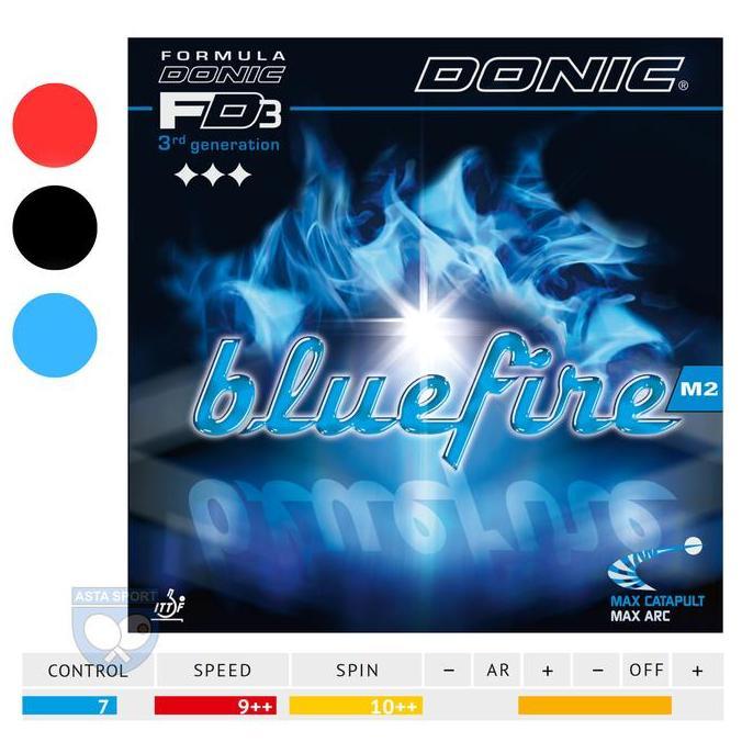 DONIC Bluefire M2 Karet Pingpong Rubber Tenis Meja