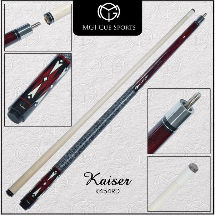 Kaiser Billiard Play Cue - K454RD