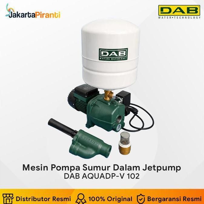 Mesin Pompa Air Sumur Dalam Jet Pump DAB AQUADP-V 102