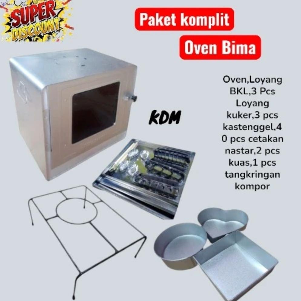 Oven Bima/ Oven Kompor Bima/ Oven Tangkring 3 Susun/ Oven Bima Galvalum