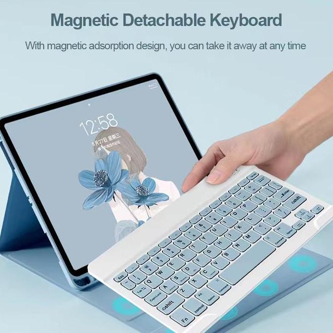 IPAD 8TH GENERATION 10.2 BOOKCOVER KEYBOARD WIRELESS WITH SPEN HOLDER
