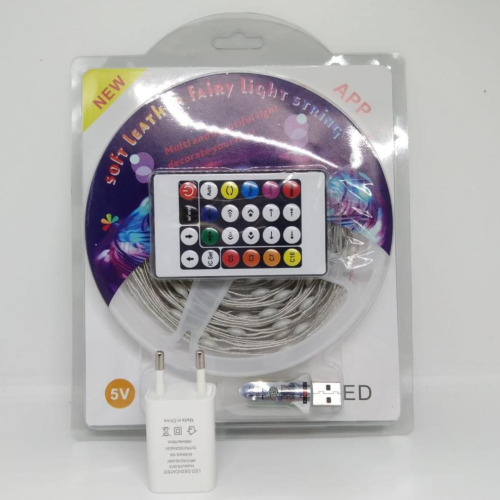Lampu Led Strip Rgb + Remote / Lampu Strip Rgb Usb