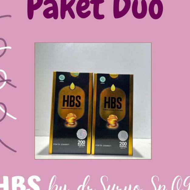 Paket Duo "Hbs By Dr.Suryo Spog" Promil | 2 Botol |