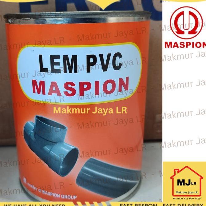 Lem Pipa PVC MASPION 1000 gram 1 kg / Lem pipa paralon pvc  / Lem PVC pralon PAN