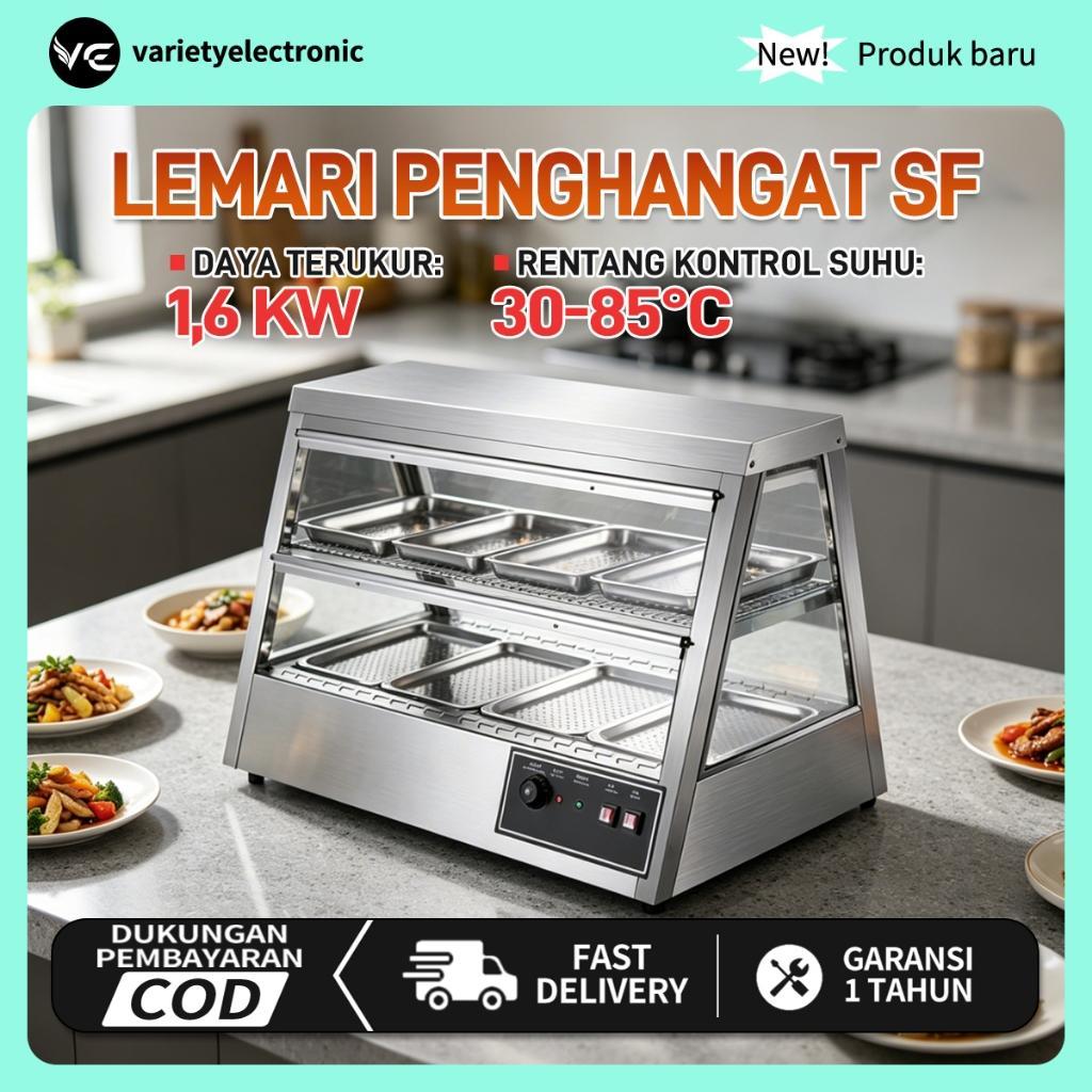 Mesin Penghangat Makanan / Showcase Warmer Sf-Lemari Penghangat