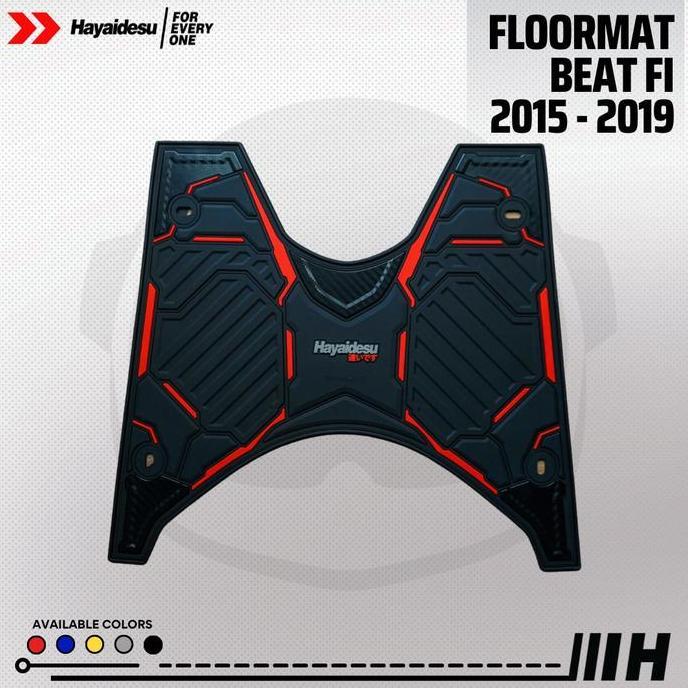 Termurah Hayaidesu Beat Fi 2015-2019 Karpet Motor Floor Mat - Premium Quality