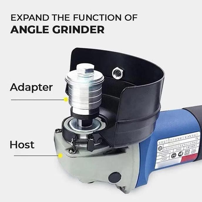 Mata Potong Granit Keramik Gerinda Adapter Wall Chaser M10 Mur Converter Mata Gerinda Ke Bor Tangan 