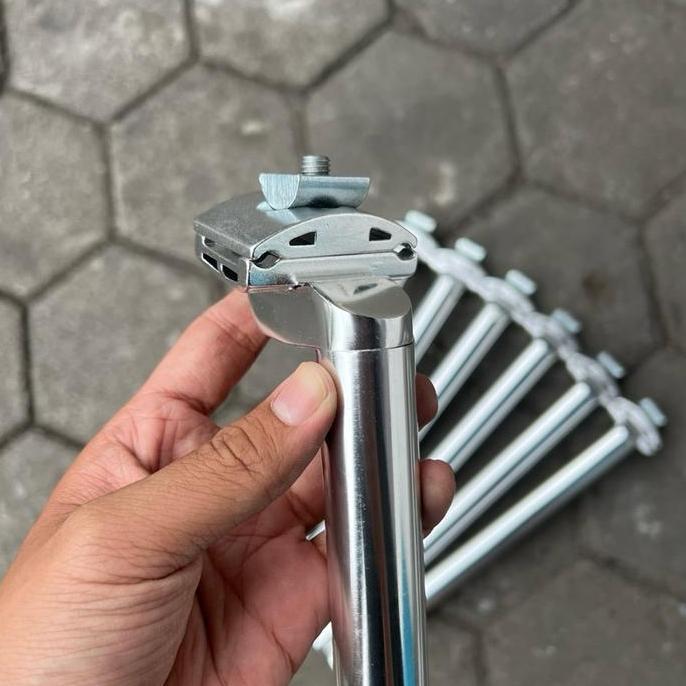 Seatpost Federal Panjang Seatpost 25.4 Seatpost Jadul Silver Hx Taiwan
