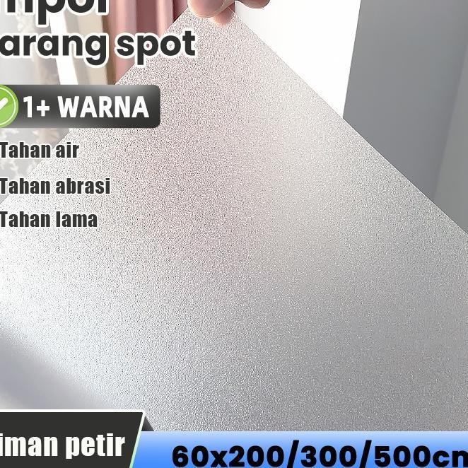 [Kualitasting] Wallpaper Kaca Jendela Sandblast Sticker Kaca Sticker Sandblast Kaca Kaca Wallpaper
