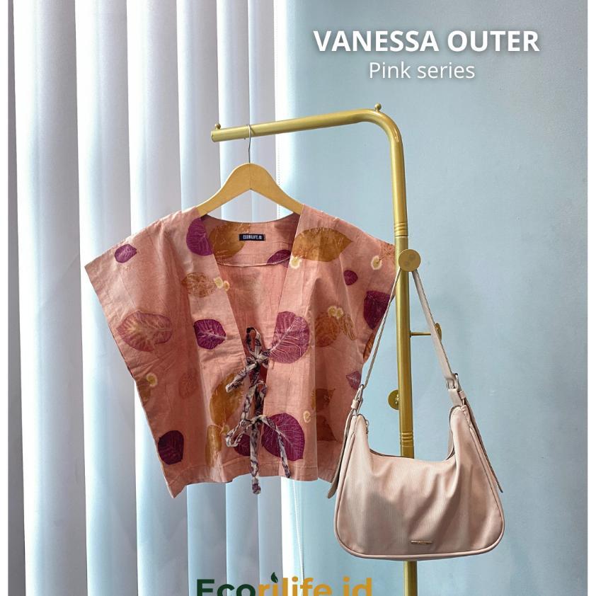 Vanessa Outer/Outer Rompi/Outer Vest/Outer Rompi Wanita/Ootd Kondangan Wanita Kekinian/Kondangan Out