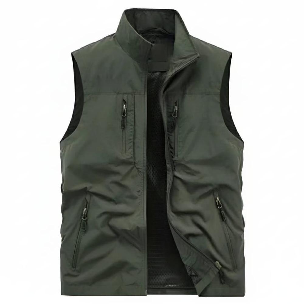 Rompi Vest Pria 4 Saku Taslan Tebal Best Seller Original