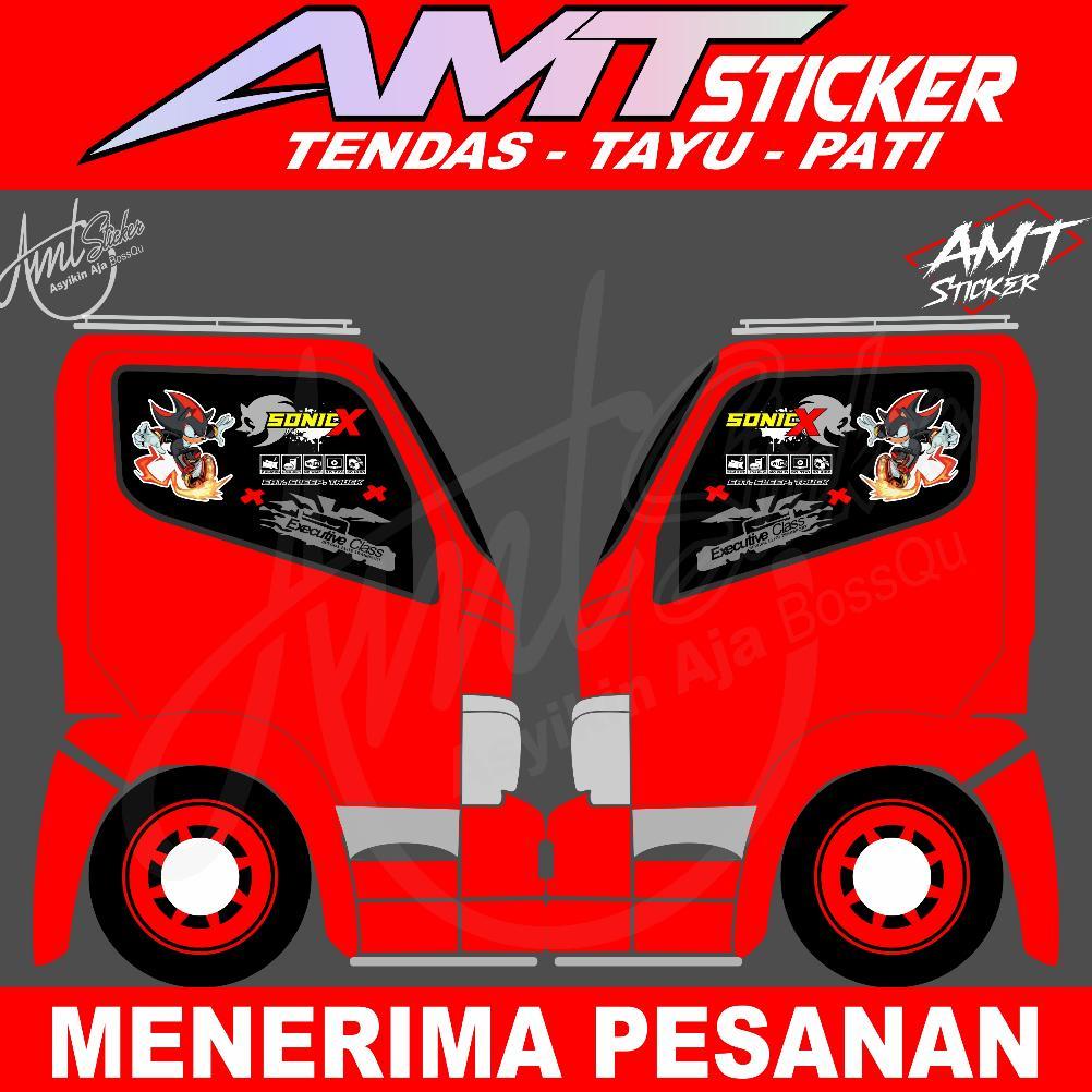Stiker Kaca One Way Truk Dyna Dutro Stiker Kaca Mobil Stiker Kaca Truck