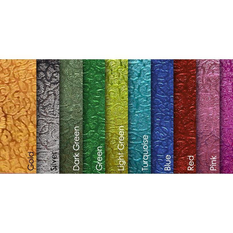 Kertas Premium Fancy Paper Embossed Metallic - Cover Alquran (3 Lembar)