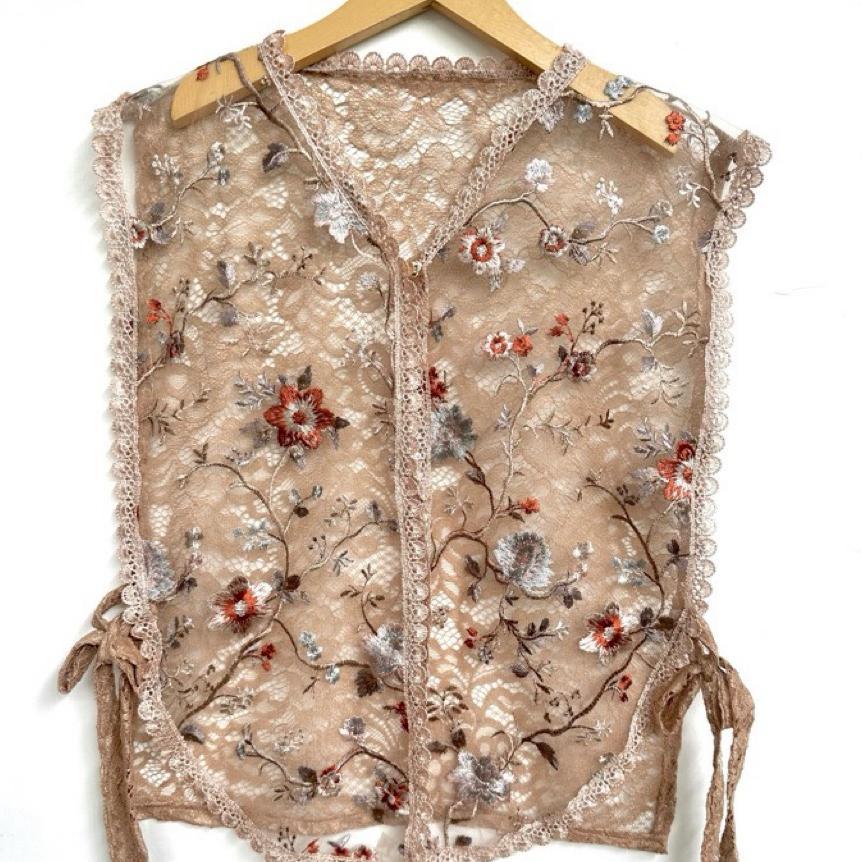 Outer Rompi Bahan Tile/Brukat Premium