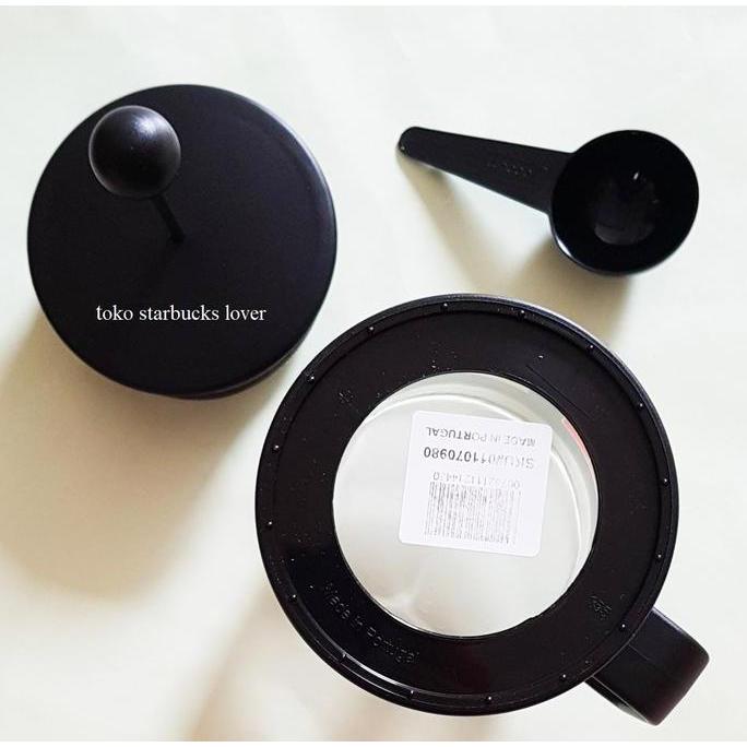 Starbucks Bodum Kenya French Press Coffe Press 4 Cup Black Coffee Maker