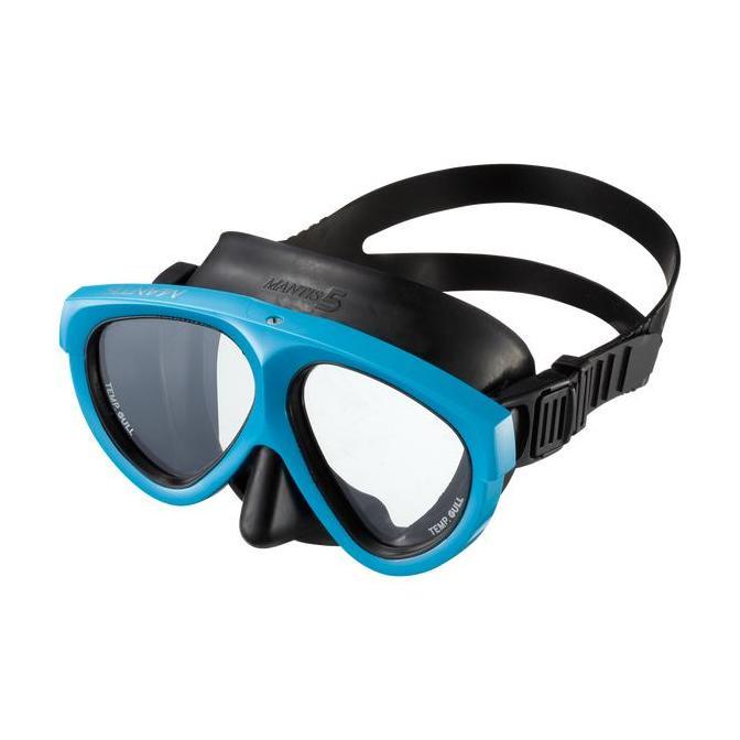 Diving Mask Gull Mantis 5 Rubber Saxe