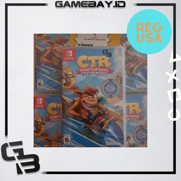 (Good) CTR Crash Team Racing Nintendo Switch