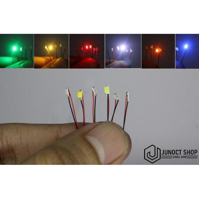 LED KECIL DENGAN KABEL UNTUK MAKET DIORAMA MINATUR DEKORASI 02 JUN27