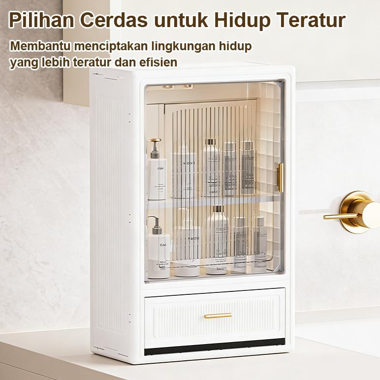 Terbaru Easy Choose Lemari Dinding Multifungsi Lemari Penyimpanan Kamar Mandi Transparan Rak Dinding