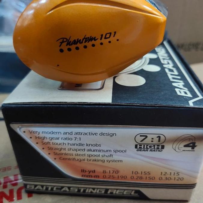 REEL PANCING BC MAGURO PHANTOM 101 MADE IN KOREA PSJ27