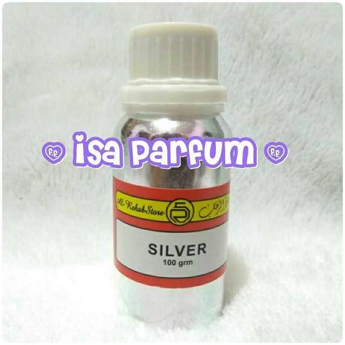 Biang Parfum Al Rehab Silver 100 ml Original