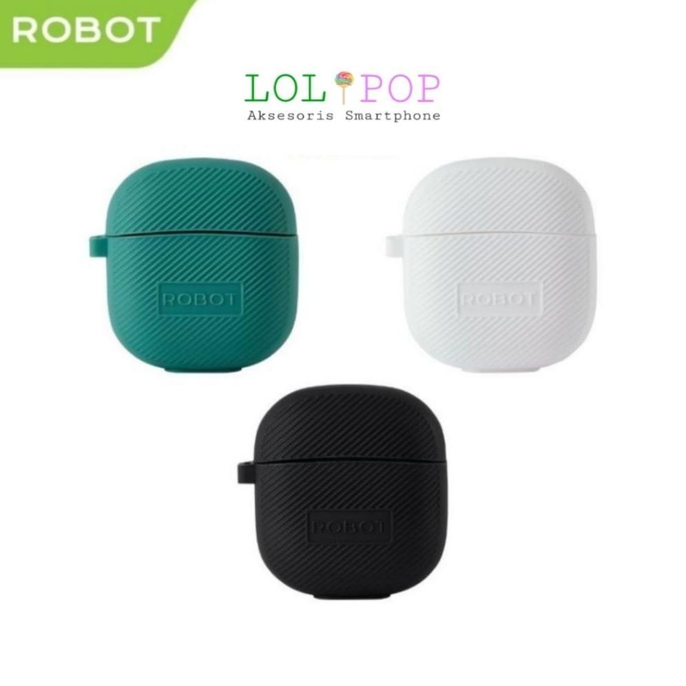 HOT PRODUCT Robot Case Airbuds T60 Silicone Pelindung
