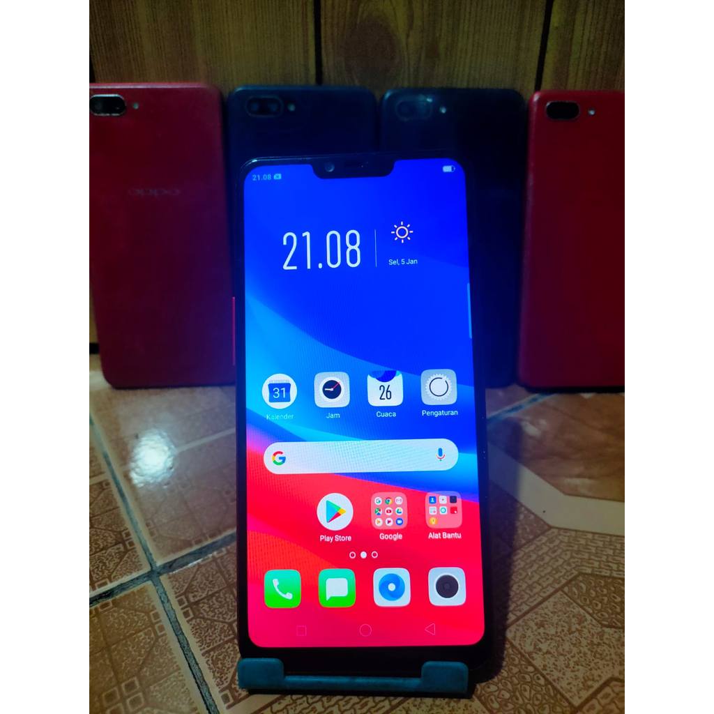 OPPO A3S Hp Bekas Normal No Minus Siap Pakai Murah ada bonus