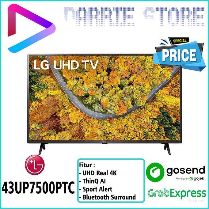 (Good) LG TV 43UP7500PTC 43 INCH SMART TV 4K UHD 43UP7500 43UP750 43UP75