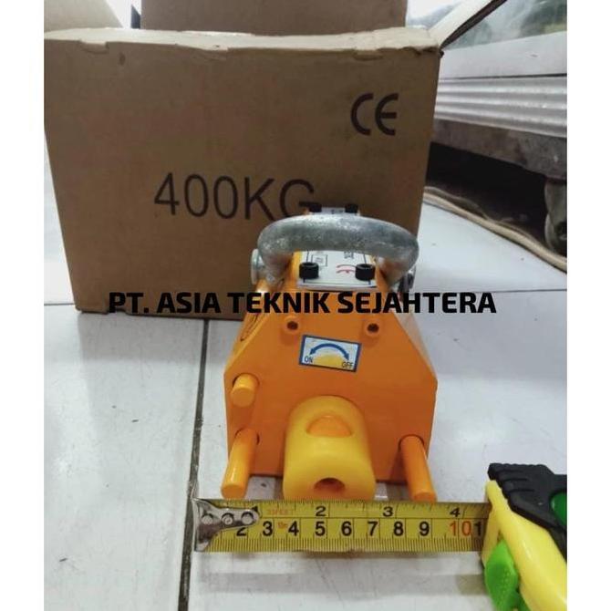 Permanent Magnetic Lifter 400 Kg / Magnet Angkat Plat Dan Besi