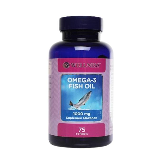 Kitman- Wellness Omega 3 Fish Oil 1000 Mg 75 150 375 Softgels